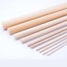 Buy cheap Polished 4mm Unfinished Wood Crafts Long Round Wooden Sticks from wholesalers