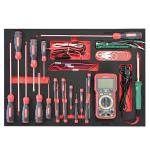 119pcs Grey Car Mechanic Trolley High Capacity And Easy Installation