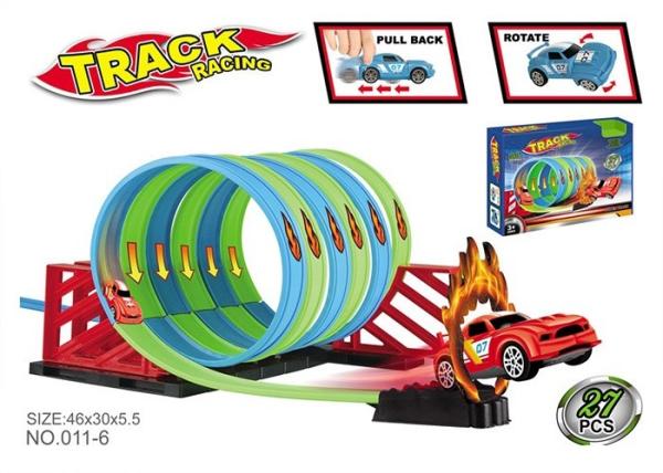 Buy cheap Super Fun Toy Race Car Track Sets , Speedway Race Track Toy 360 Degree Flip from wholesalers
