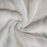 Buy cheap Sheared Rabbit White Faux Fur Fabric 350gsm 288F 100% Polyester from wholesalers