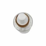 Portable Cosmetic Spray Bottle 100ml Perfume Sprayer With Plastic And Bamboo Lid