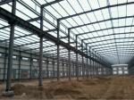 Large Span Pre Engineered Steel Warehouse Prefabricated Steel Structure Cold