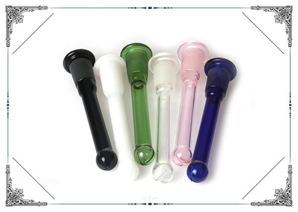 Quality Borosilicate Glass Hand Blown Downstem Glass Bongs Accessories for sale