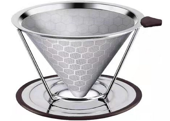 Twill Weave 304 Stainless Steel Cold Brew Coffee Filter Customized Product
