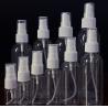 Buy cheap Perfume Alchohol Hand Sanitizer Spray Bottle 80ML 100ML Clear PET Plastic from wholesalers