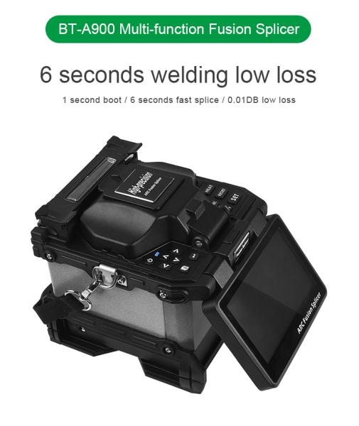 Buy cheap LCD Display Fiber Cleaver Fusion Fiber Optic Splicing Machine from wholesalers