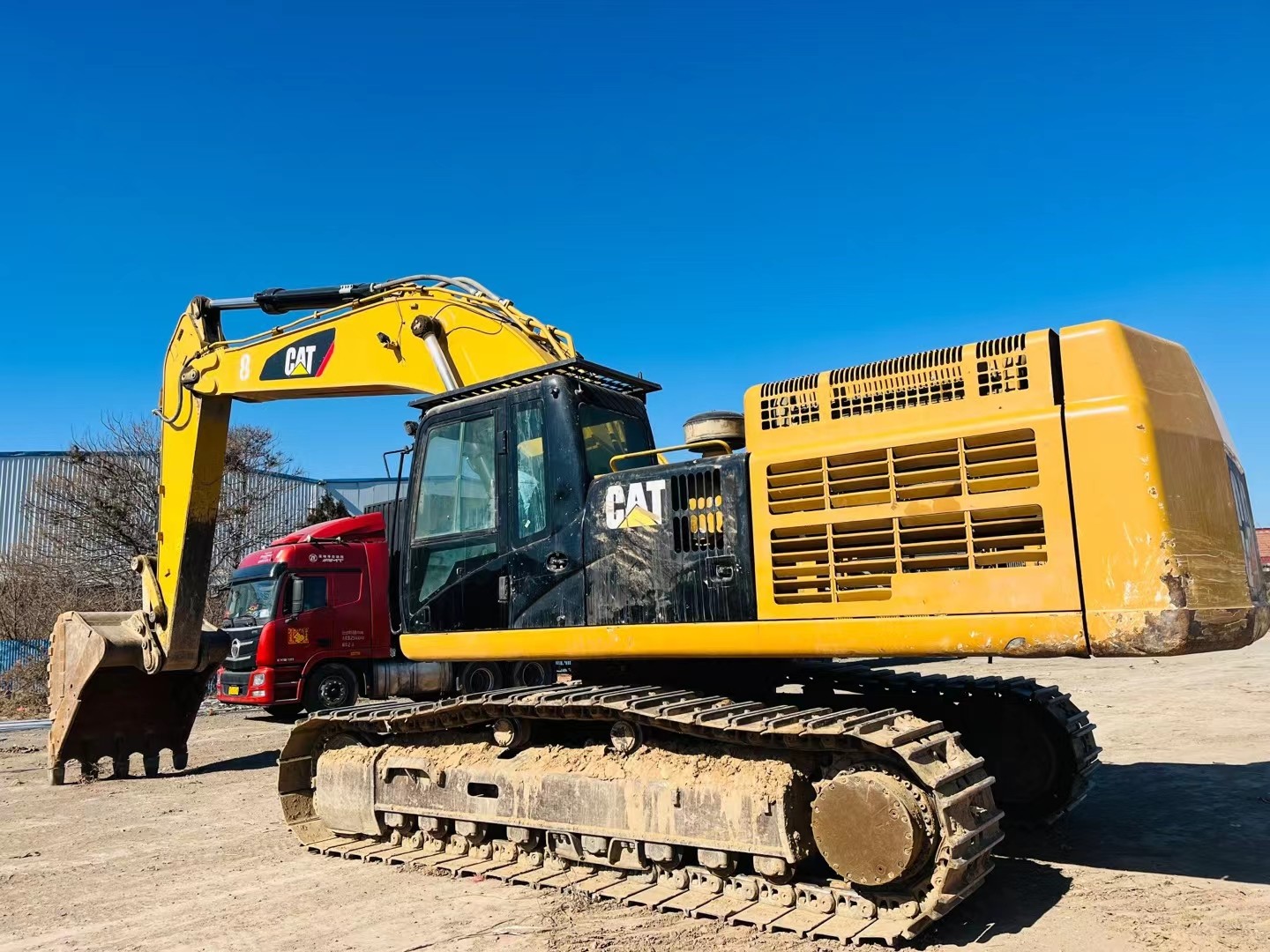 Second-Hand CAT349D2 Excavator Bucket Capacity 2.1 Cubic Meters