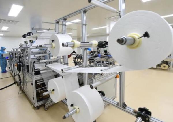 Buy cheap Friendly Operation Non Woven Mask Making Machine Stable Working Performance from wholesalers