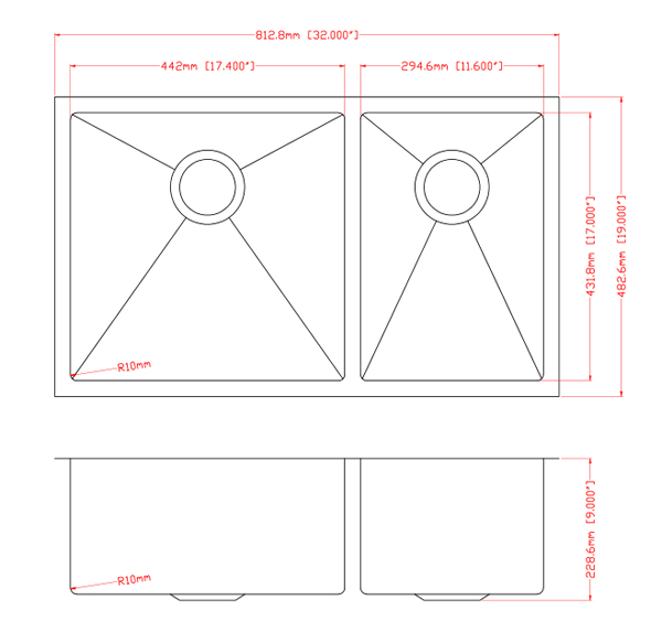 fooksink kitchen undermount sink