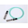 Buy cheap Full Duplex Active Optical Cable Breakout 100G QSFP 4 X SFP Optical Cable from wholesalers