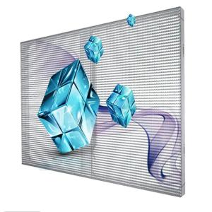 Wholesale P3.9-7.8 Curtain Wall Transparent Glass Led Display Screen 800*1500 Mm from china suppliers