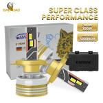 H4 H7 H11 9005 9006 Metal White Flash Luces Light LED Headlight Auto Parts
