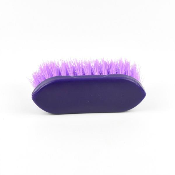Buy cheap Plastic 6'' horse dandy brush equestrian products for horse grooming from wholesalers