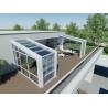 Buy cheap Telescopic Glass Roof Sunroom 6mm Polycarbonate Roof Conservatory UV Coating from wholesalers