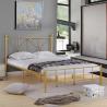 Buy cheap Multiple Sizes Black Wrought Iron Headboard King Size Powder Coating Design from wholesalers