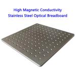 Stainless Steel Optical Breadboard High Magnetic Conductivity