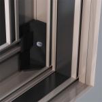 Stainless Steel Screen Netting Broken Bridge Aluminum Casement Window for Living