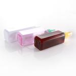 100ml PET Sprayer Square Plastic Cosmetic Bottle
