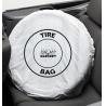 Buy cheap spare car tire plastic storage tote bags tyre packaging custom size disposable gusset from wholesalers