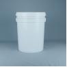 Buy cheap Industrial Grade Plastic Five Gallon Buckets Diameter 11.5 Inches Height 15.5 Inches from wholesalers