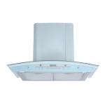 Buy cheap Stainless Steel Glass Arc Chimney Hood Low Noise Electric Range Hood with Touch Switch Aluminum Filters from wholesalers