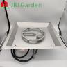 Buy cheap Silver Stainless Steel Square Fire Pit Burner Pre Rusted from wholesalers