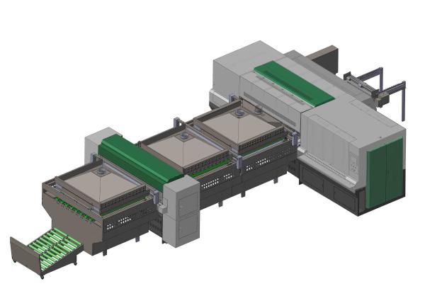 Buy cheap Flatbed Single Pass Inkjet Printer / Digital Inkjet Printing Machine from wholesalers