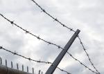Use Of Prison Walls Single Strand Stainless Steel Barbed Wire Price Per Roll