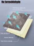 Integrated Decorative Wall Board With Bamboo Fiber Contemporary PVC Interior
