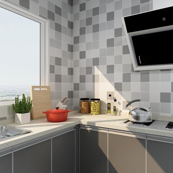 Buy cheap Waterproof Kitchen Decor Wallpaper Peel and Stick Removable Vinyl Wallpaper Home Decoration from wholesalers