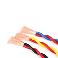 Buy cheap Safety Twisted Electrical Wire Copper Solid Core ZR-RVS Cable 50M Length product