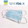 Buy cheap Hospital Disposable Non Woven Cotton 3 Ply Earloop Type Face Masks from wholesalers