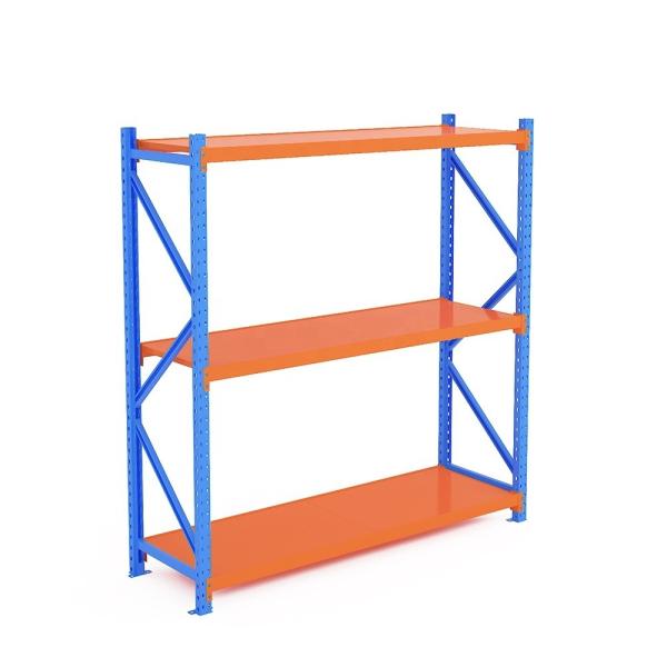 Buy cheap Industrial Warehouse 3 Tier Storage Shelving with 50mm Adjusting Step from wholesalers
