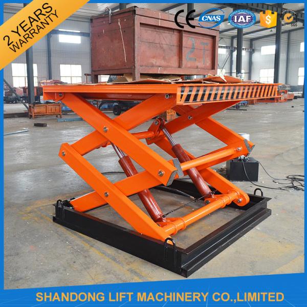Buy cheap 3 m 2 ton Mid Rise Stationary Hydraulic Scissor Lift with 220V / 380V Power Optional from wholesalers