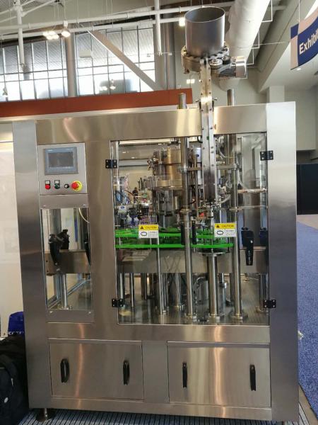 Buy cheap 500 BPH Monoblock Filling Machine Glass Bottle Washing Filling Capping from wholesalers