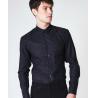 Buy cheap Cotton Mens Long Sleeve Office Shirts , Mens Formal Dress Shirts Solid Color from wholesalers
