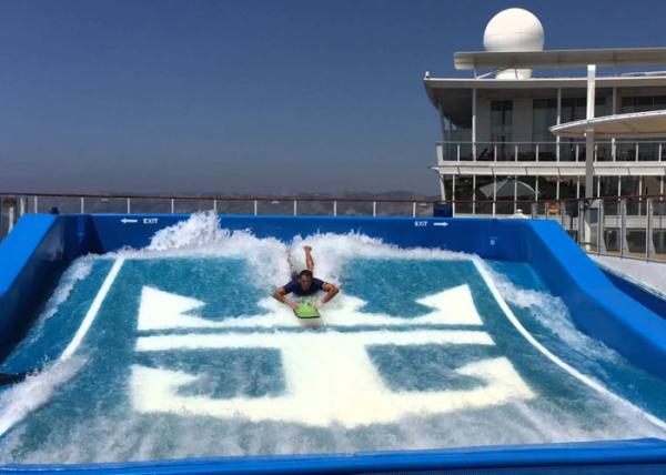 Buy cheap Attractive Water Wave Pool Flowrider Surf Skateboard Simulator Eco - friendly from wholesalers