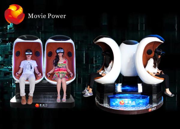 Buy cheap Electric System 9D VR Cinema Egg Cinema Equipment For Park / Busy Street from wholesalers