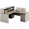 Buy cheap Modular Desk System for 4 People Customizable Office Furniture in Modern Design from wholesalers