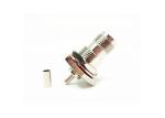 ROHS Compliant TNC Female Bulkhead Connector for RG316