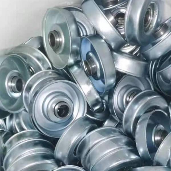 Buy cheap Customized 28mm Stamped Flange Mount Ball Bearing 60x56x12 6001ZZ For Conveyor from wholesalers