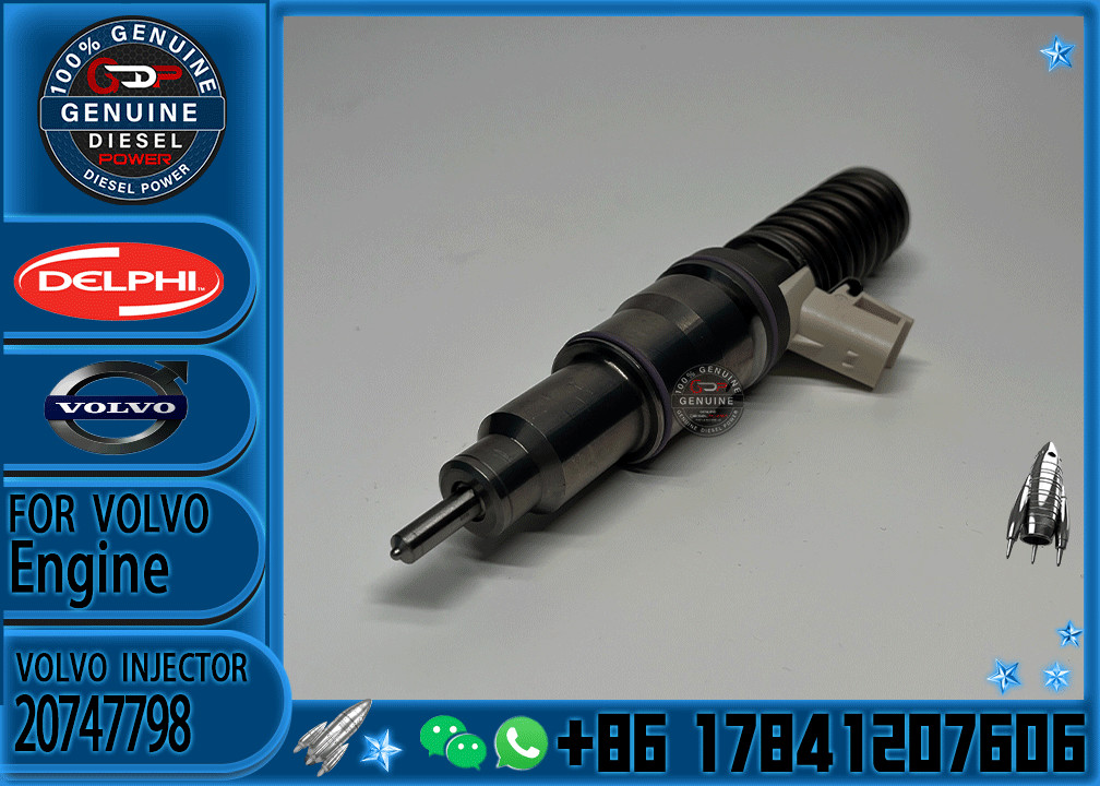 Diesel Injection System Parts Diesel Fuel Injector 20702362 20714369 20747798 20847327 For Volvo
