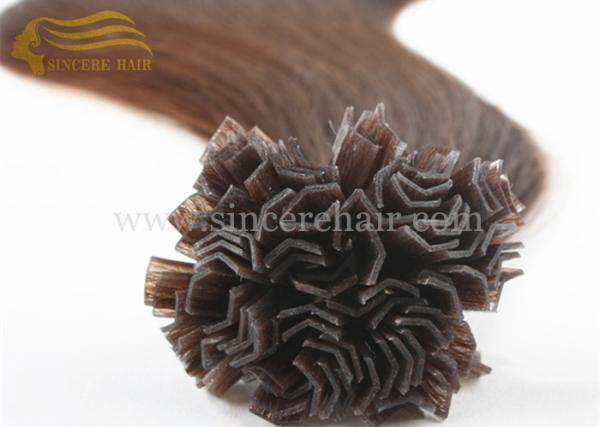22" Pre Bonded V Tip Hair Extensions for sale - 1.0 Gram Silk Straight V-Tip