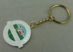 Metal Full Relief Key Chain, Pewter Promotional Keychain with Antique Gold