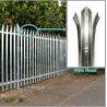 Buy cheap 304SS Metal Palisade Fencing Hot Dipped Galvanized H 1.5m-2.8m from wholesalers