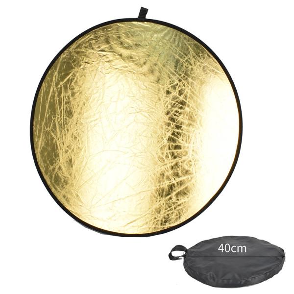 Buy cheap Silver Gold Folding 110cm Photo Studio Reflector Collapsible from wholesalers