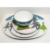 Buy cheap Platter Dinner Plate And Salad Bowl Set Ceramic Houseware Of 4 Dinner Set For Christmas from wholesalers