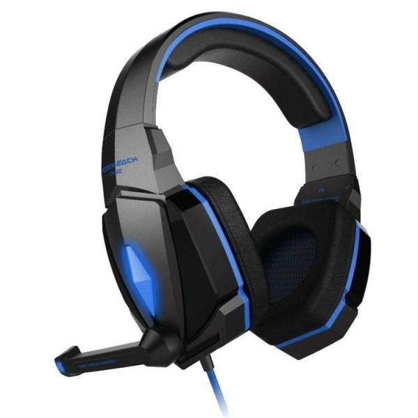 Buy cheap KOTION EACH G4000 Stereo Gaming Headphone Headset Headband with Mic Volume Control LED Light from wholesalers