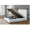 Buy cheap Modern Queen Size Storage Upholstered Platform Bed Frame With High Headboard PU from wholesalers