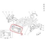 For Maserati Granturismo Front Bumper Bearer Front CrossMember Radiator Support